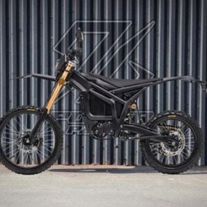 Talaria Komodo 32KW electric dirt bike in black side view